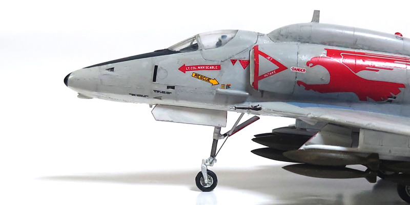 戦闘機プラモデル完成品1/48ハセガワA−4スカイホーク ハセガワ 1/48 A-4H スカイホーク イスラエル HASEGAWA IAF 完成