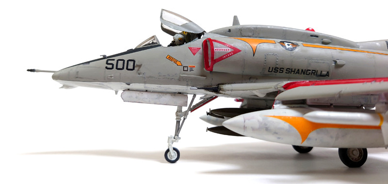 モノグラム1/48 A-4E スカイホーク他、ジャンクキット全22個セット 2017年4月号 ＞ 飛行機プラモデル製作 ＞ スカイホーク A-4E