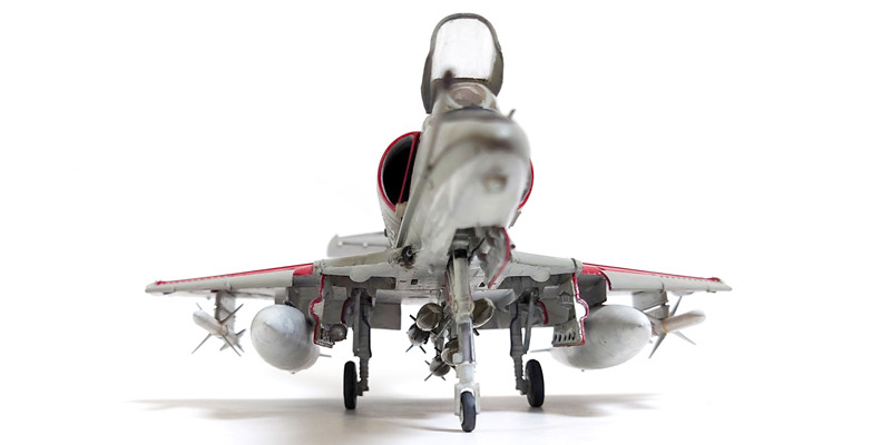 モノグラム 1/48 A-4E スカイホーク の製作（その28）（完結 1