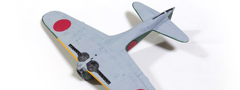 タミヤ 1/72 零戦52型 の製作（その13）: DTP…ってすでに死語？