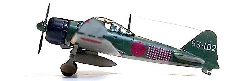 SWEET 1/144 零戦21型 の製作（その12）（完結1）: DTP…ってすでに死語？