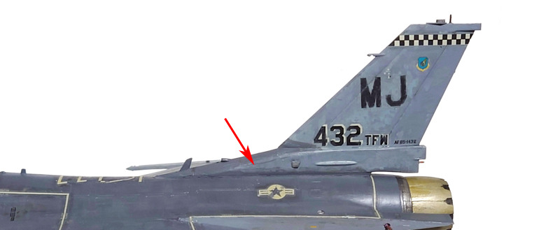 ハセガワ 1/48 F-16C BLOCK 30 の製作（その45）: DTP…って
