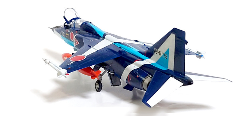 ハセガワ 1/72 T-2 ブルーインパルス仕様 の製作（その24