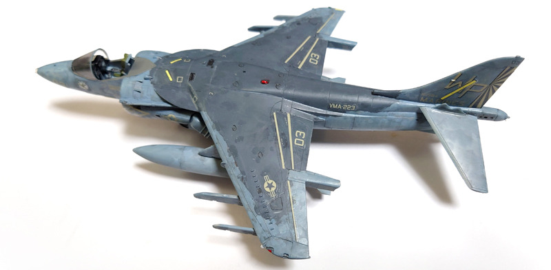 AV-8B ハリアー　1/72モデル キットレビュー】ハセガワ 1/72 AV-8B ハリアーII | Modelyard