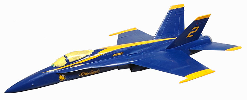 ハセガワ 1/72 F-18 ブルーエンジェルス の製作（その19）: DTP…って