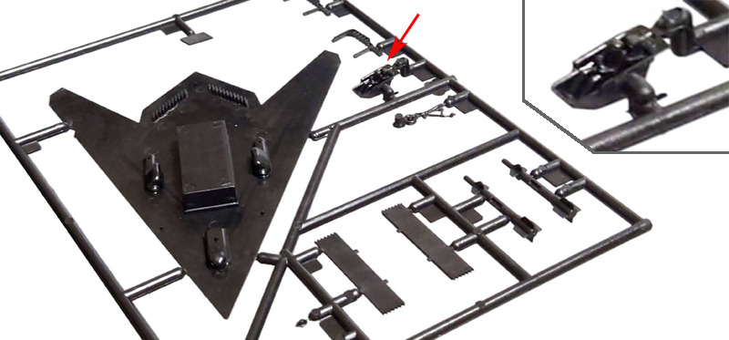 ドラゴン 1/144 F-117A ナイトホーク の製作（その2）: DTP…ってすでに