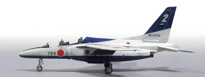 ハセガワ 1/48 T-4 Blue Impulse の製作（その30）: DTP…ってすでに死語？