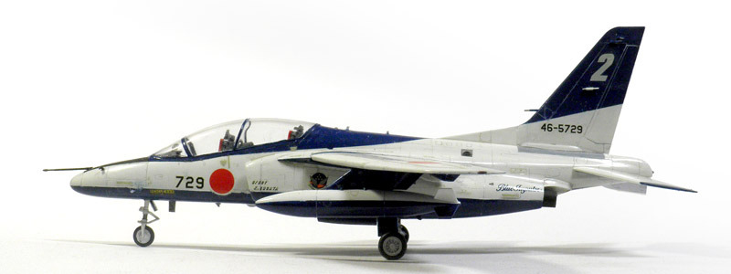ハセガワ 1/48 T-4 Blue Impulse の製作(その31)(完結): DTP ハセガワ 1/48 T-4 Blue Impulse の製作(その31)(完結): DTP