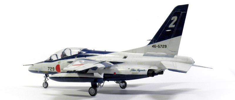 ハセガワ 1/48 T-4 Blue Impulse の製作（その31）（完結）: DTP…って