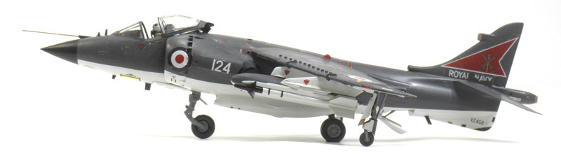 タミヤ 1/48 シーハリアー FRS.1（2号機） の製作（その31）（完結）: DTP…ってすでに死語？