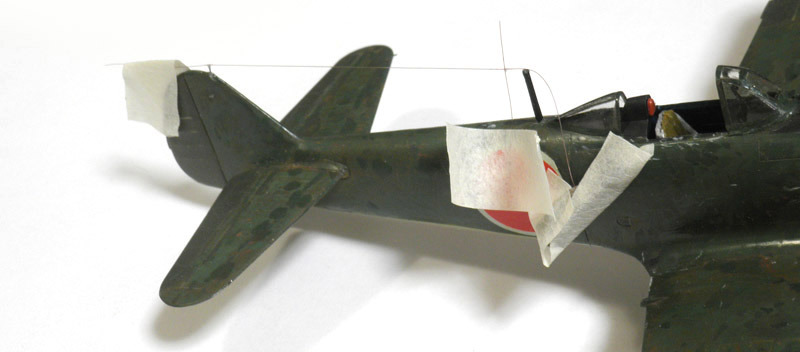 タミヤ 1/48 疾風 の製作（その24）: DTP…ってすでに死語？