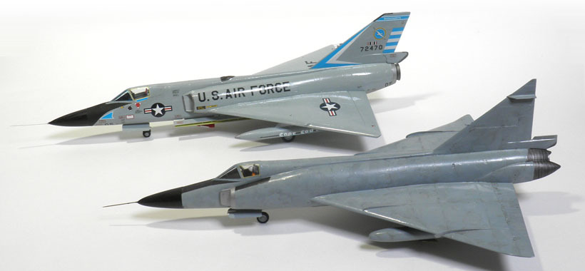 ハセガワ 1/72 F-102 デルタダガー: DTP…ってすでに死語? ハセガワ 1/72 F-102 デルタダガー: DTP…ってすでに死語?