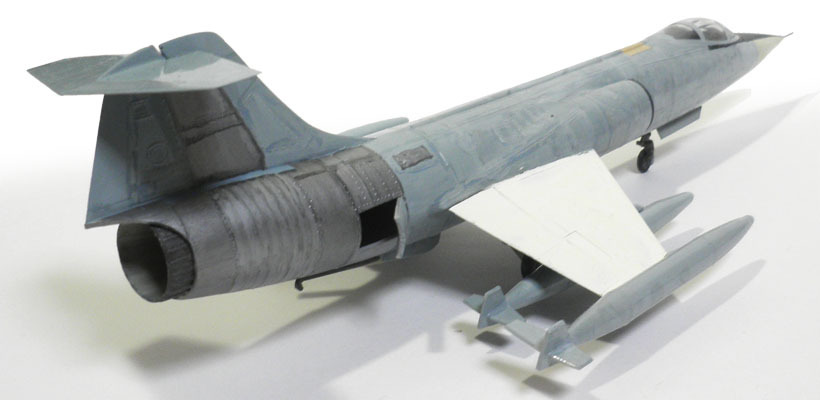 ハセガワ 1/72 F-104J スターファイター（旧）: DTP…ってすでに死語？