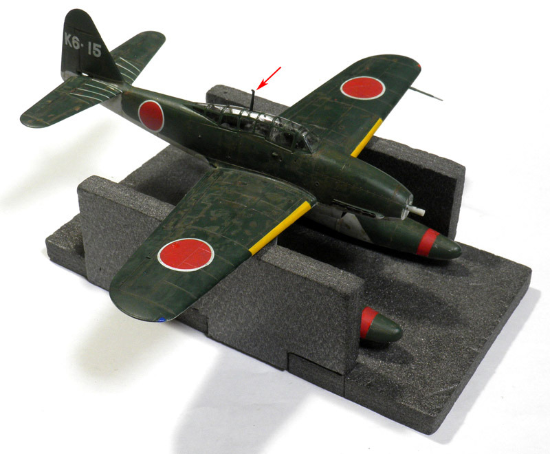 タミヤ 1/72 晴嵐 の製作（その12）: DTP…ってすでに死語？