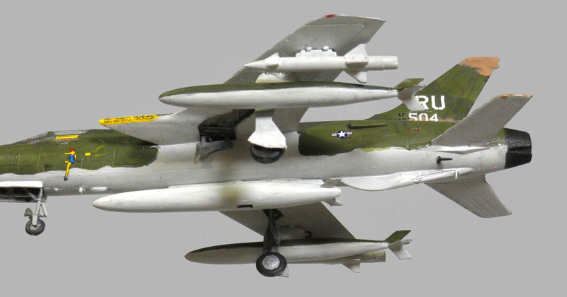 F-toys 1/144 F-105D サンダーチーフ の製作（その11）: DTP…っ