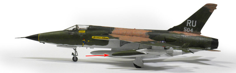 F-toys 1/144 F-105D サンダーチーフ の製作（その11）: DTP…ってすでに死語？