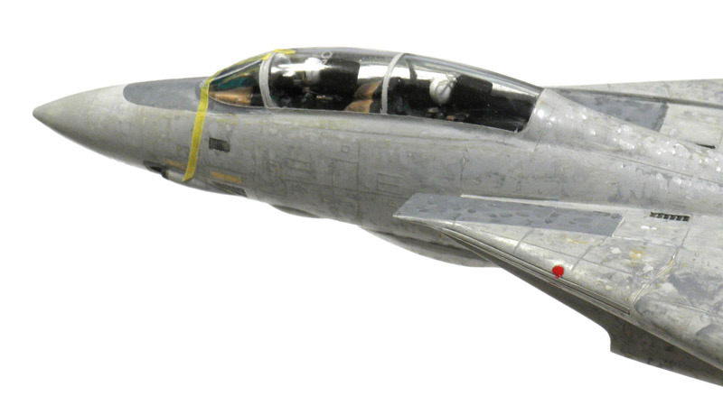 ハセガワ 1/72 F-14 ハイビジ（5号機） の製作（その27）: DTP…ってすでに死語？