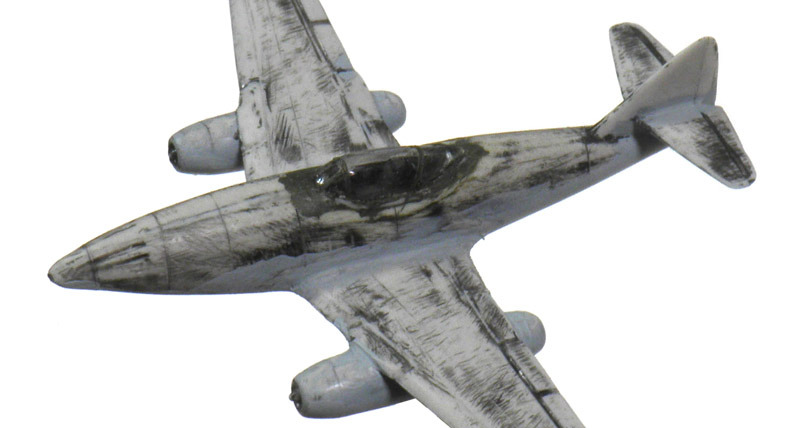 フジミ 1/144 メッサーシュミット Me262 の製作（その8）: DTP