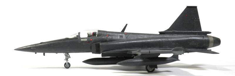 ハセガワ 1/72 F-20 タイガーシャーク（2号機） の製作（その18）（完結）: DTP…ってすでに死語？