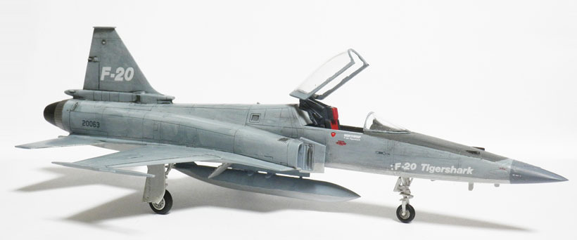 ハセガワ 1/72 F-20 タイガーシャーク: DTP…ってすでに死語？