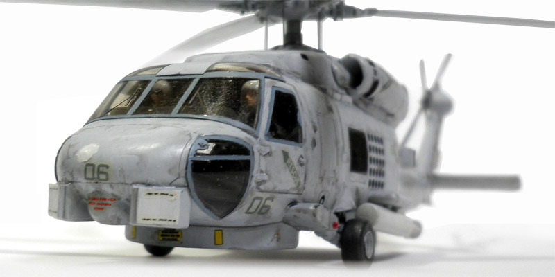 ハセガワ 1/72 SH-60B シーホーク 2号機 の製作（その6）（完結