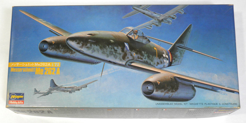 ハセガワ 1/72 メッサーシュミット Me 262 A-2a の製作（その1）: DTP 