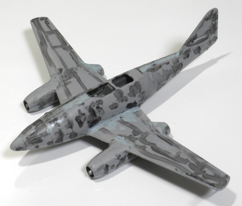 ハセガワ 1/72 メッサーシュミット Me 262 A-2a の製作（その3）: DTP