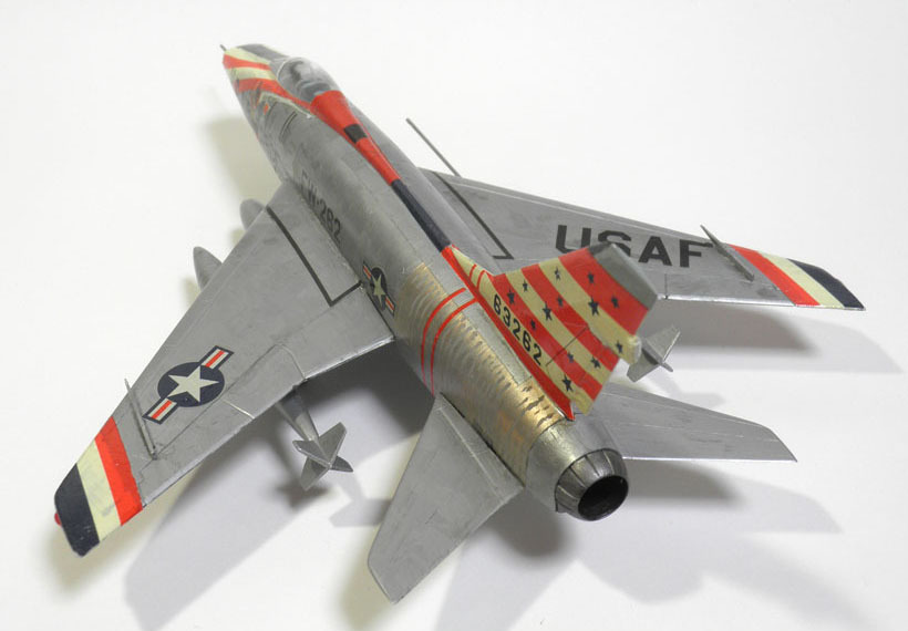 ハセガワ 1/72 F-100D スーパーセイバー: DTP…ってすでに死語？