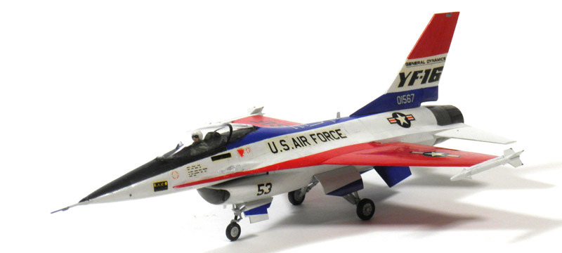 ハセガワ 1/72 F-16A（旧）の製作（その25）（完結）: DTP…ってすでに死語？