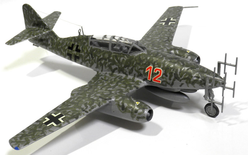 エレール 1/72 メッサーシュミット Me 262 B-1a/U1 の製作（完結
