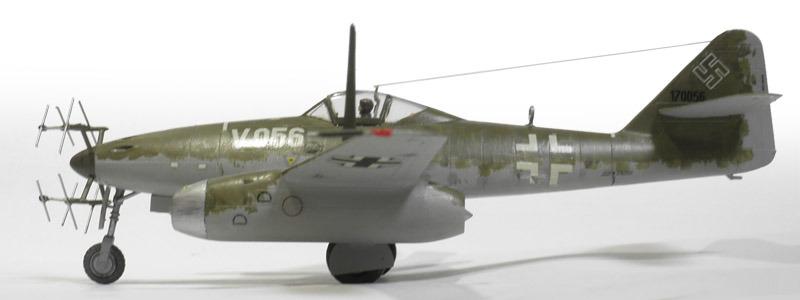 処分特価1/72 ハセガワ　Me262　V056 ドイツ