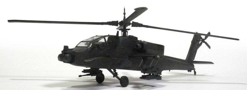 ハセガワ 1/72 AH-64A アパッチ（その1）: DTP…ってすでに死語？
