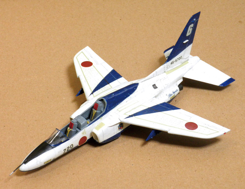 ハセガワ 1/72 T-4 ブルーインパルス仕様 の製作（その8）: DTP…って