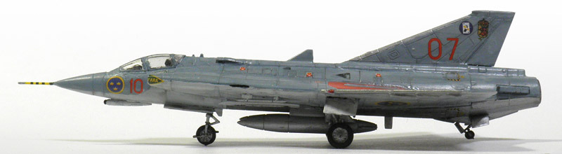 ピットロード 1/144 J-35 ドラケン の製作（その11）（完結）: DTP…っ ...