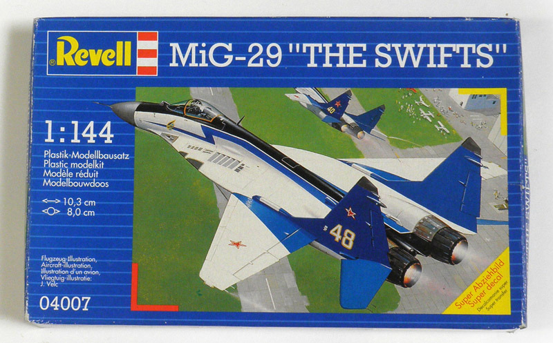 レベル 1/144 Mig-29 THE SWIFTS” の製作（その1）: DTP…ってすでに死語？