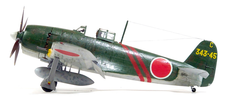 ハセガワ 1/48 紫電改 の製作（その30）（完結 1）: DTP…ってすでに死語？