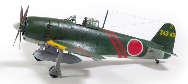 ハセガワ 1/48 紫電改 の製作（その30）（完結 1）: DTP…ってすでに死語？