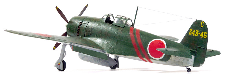 ハセガワ 1/48 紫電改 の製作（その30）（完結 1）: DTP…ってすでに死語？